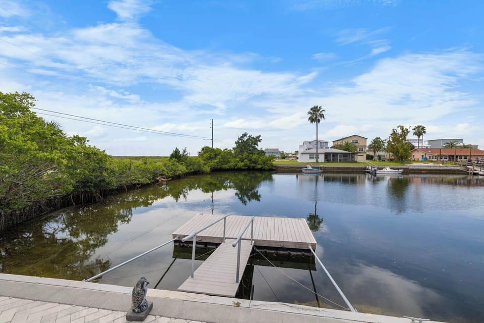 Dock your boats, or take a swim!