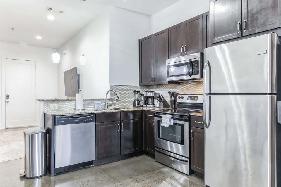 Fully equipped kitchen