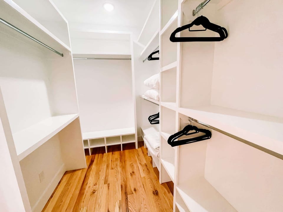 Bedroom 1’s ensuite also includes a spacious walk-in closet