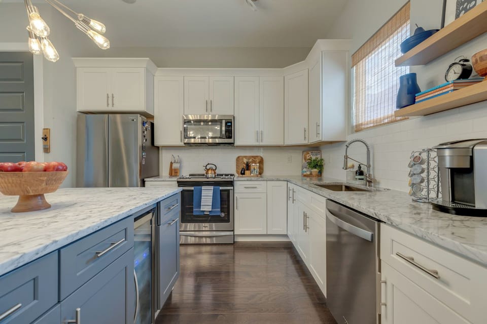 Fully equipped kitchen
