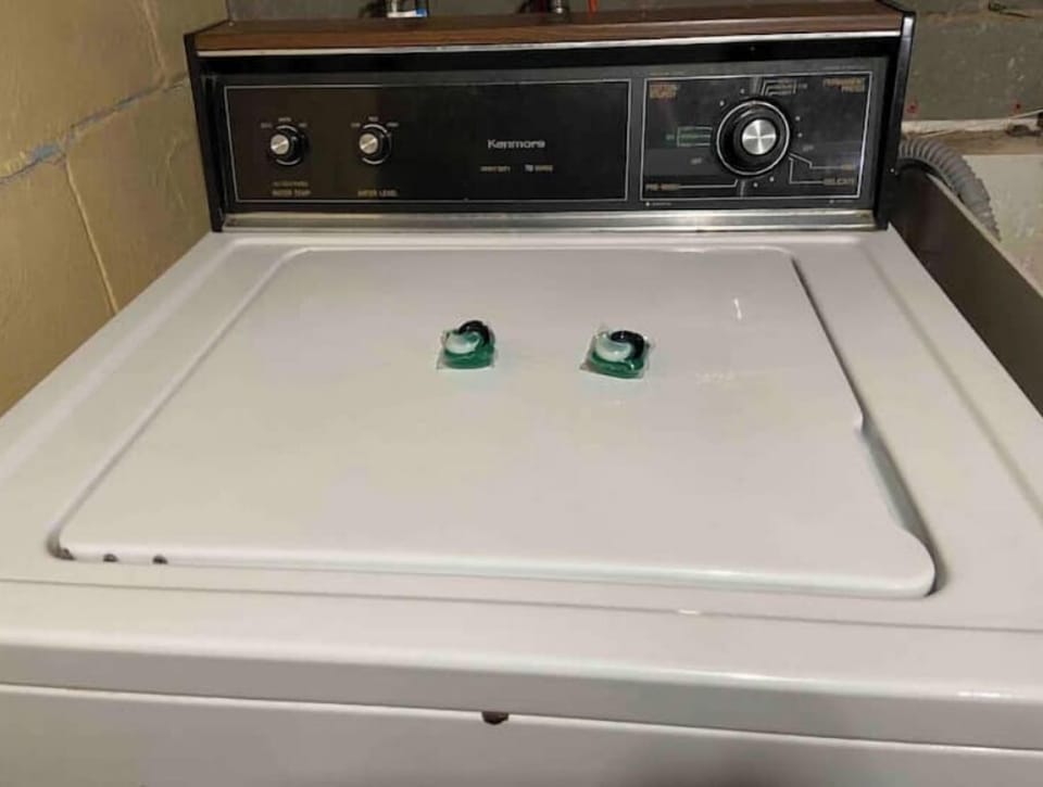 Tide pods provided during your stay. Washer and dryer are available for use.