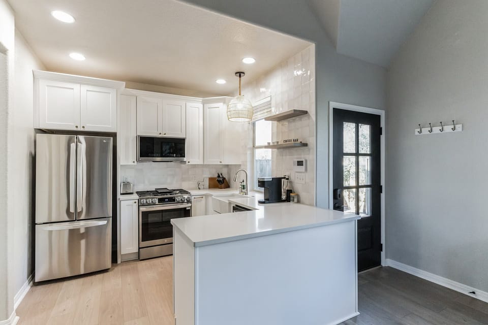 Fully equipped kitchen