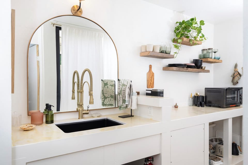 Relax in a space designed for mindfulness and slow living.