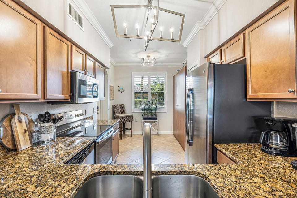 Kitchen with Stainless Steel Appliances