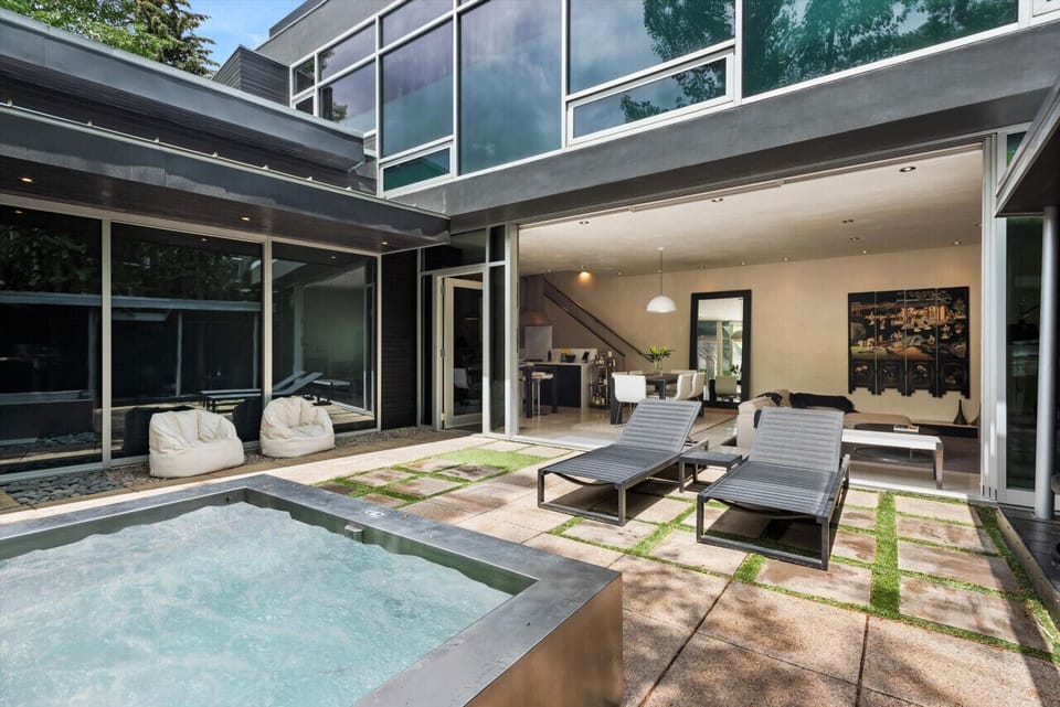 Patio with Hot Tub