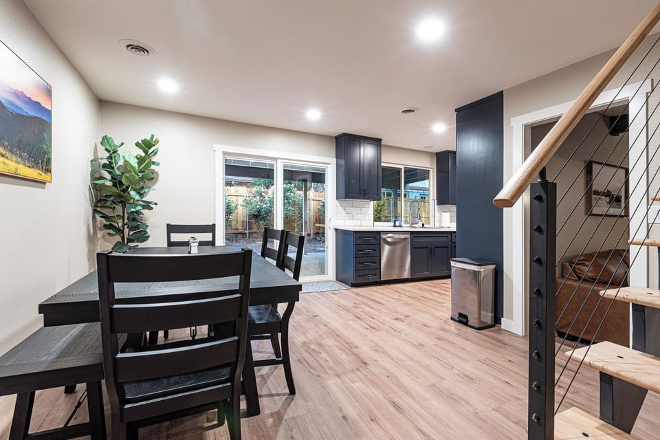 Plenty of open room in the kitchen