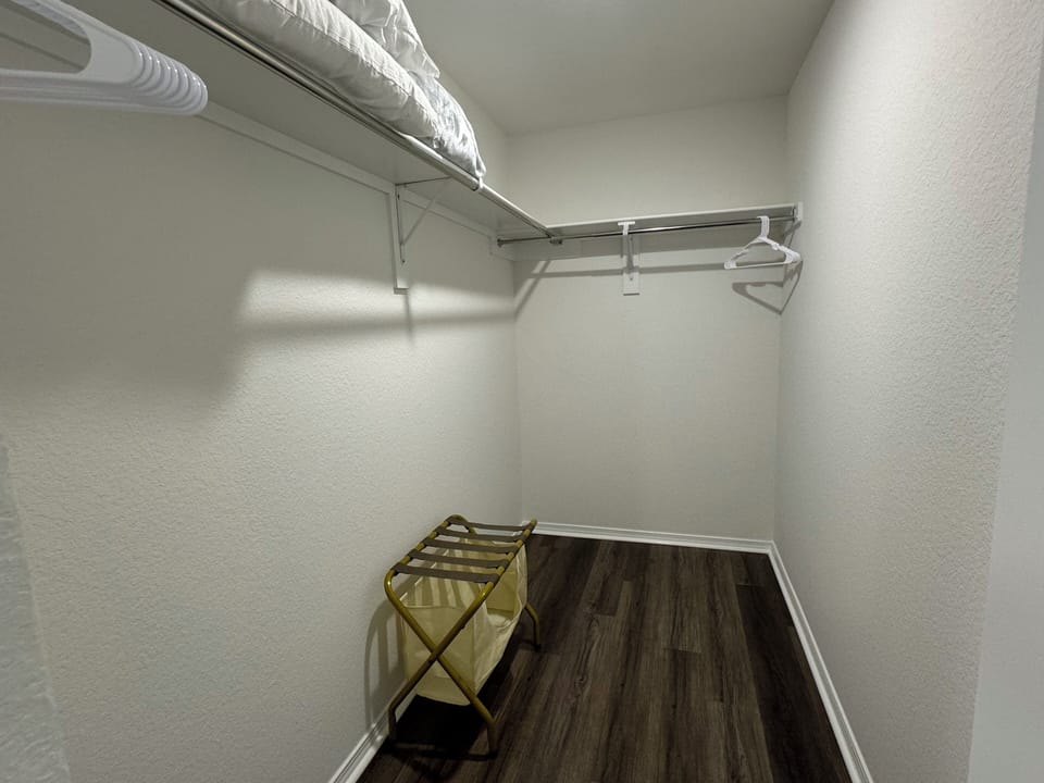 Master closet
