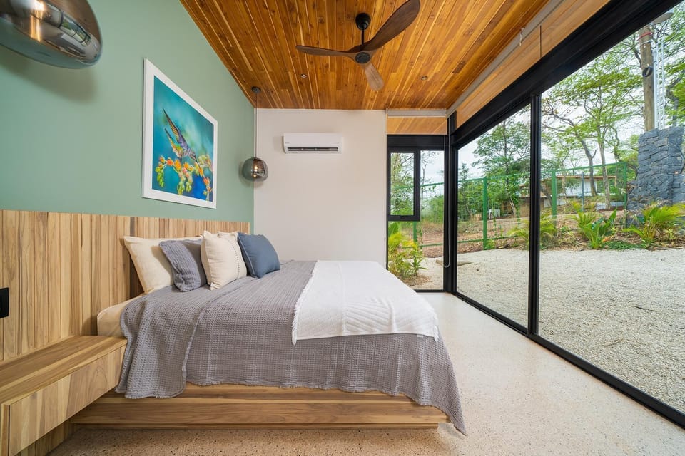 Guest room one located on the first level