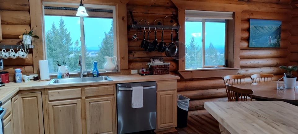 Kitchen and dining room