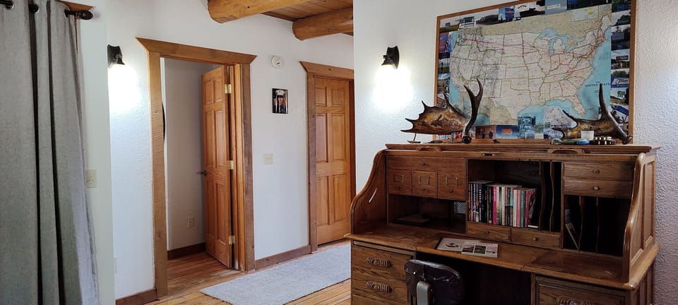 Entrance/Main floor bedroom door