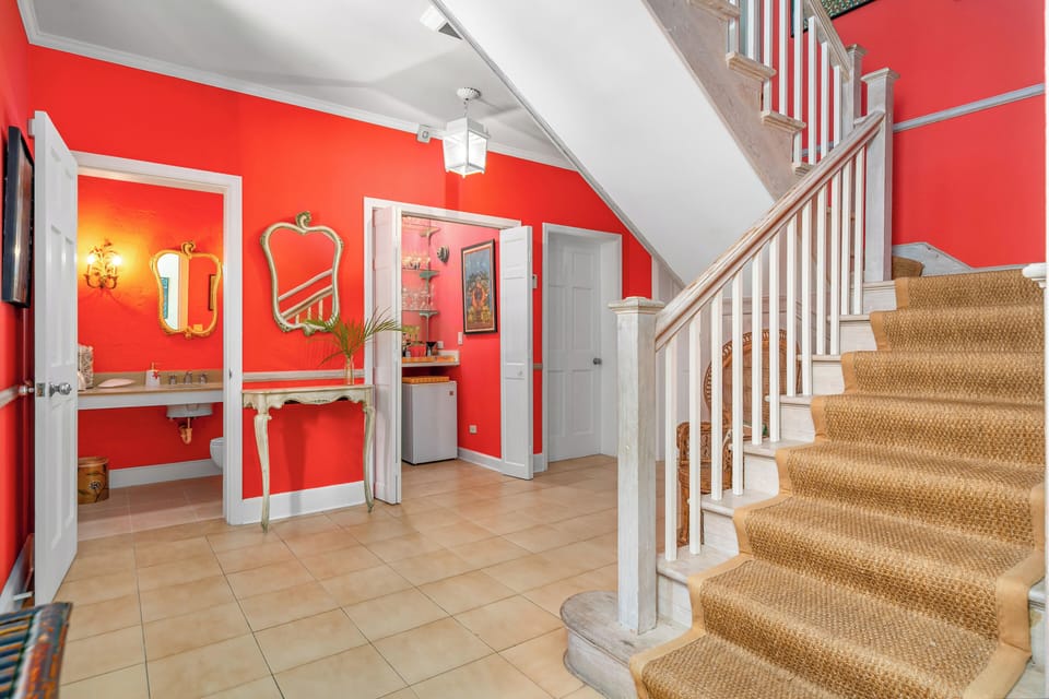 Staircase to bedrooms