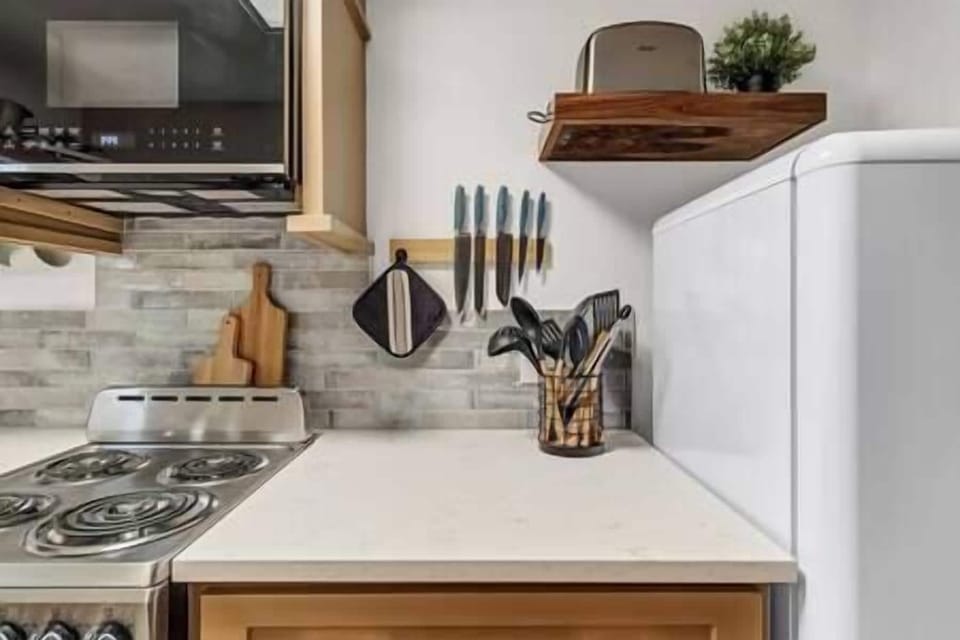 All cooking essentials stocked