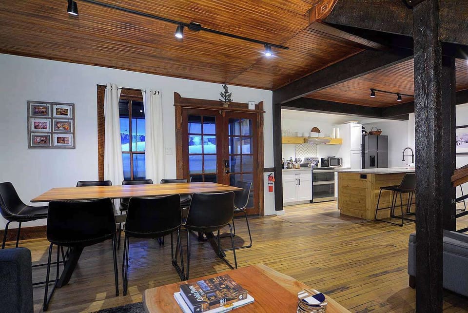 Open concept living space