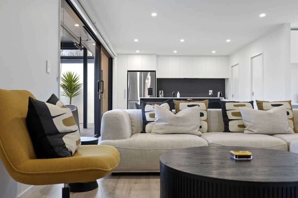 Open plan living space
