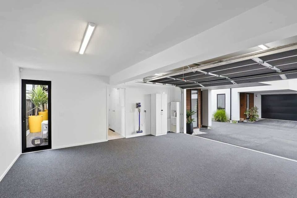 Double garage