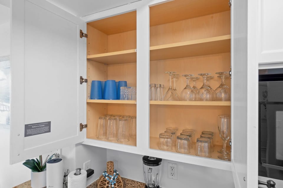 Outfitted with all the necessities you'll need. 