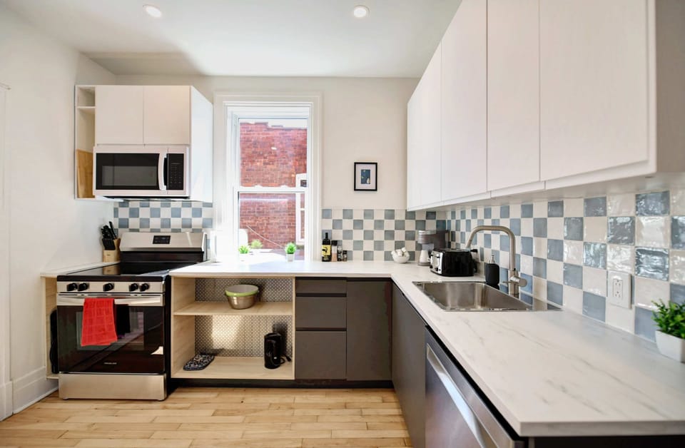 Fully equipped kitchen