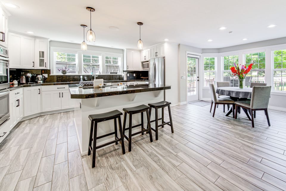 Main Kitchen | Double Wall Oven | Microwave | Dishwasher | 1st Floor