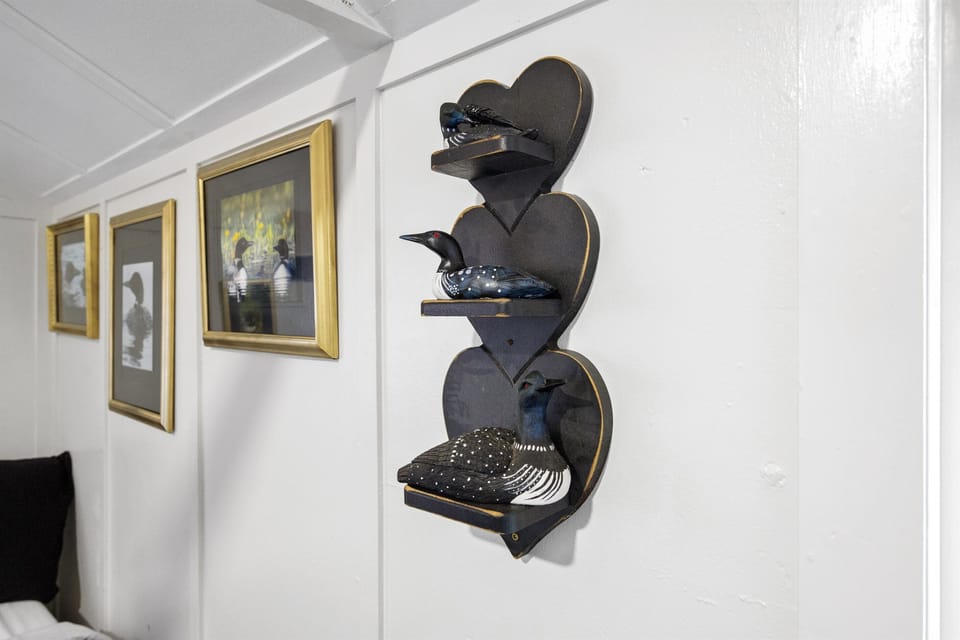 Loon themed decoration