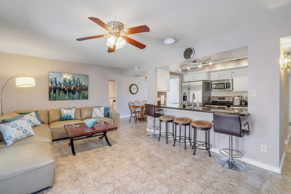 Living Area/ Kitchen