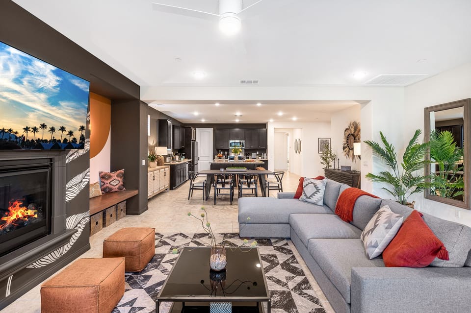 Spacious, open-concept design