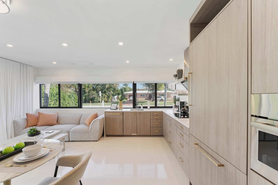With the kitchen just steps away, creating a space perfect for both quiet nights and lively gatherings.
