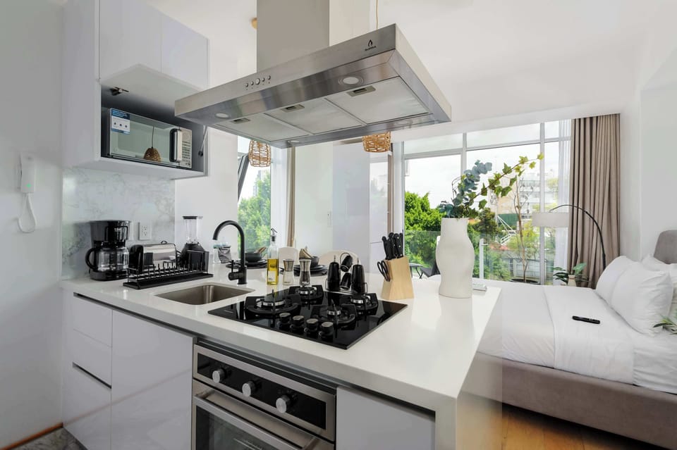 Equipped kitchen