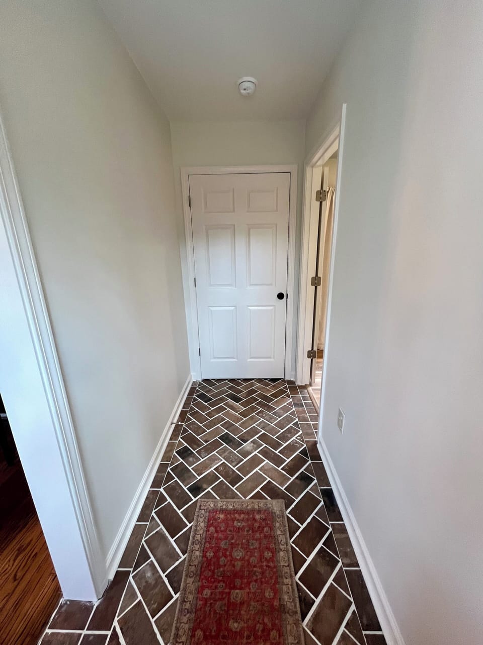 Side entryway / Laundry closet