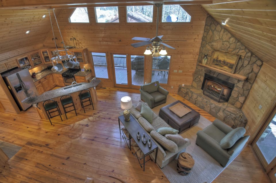 Birds Eye View from Loft
