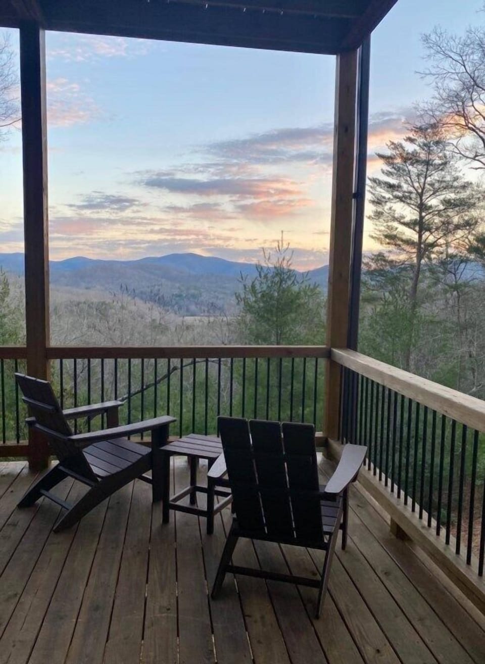 Mountain View from Porch