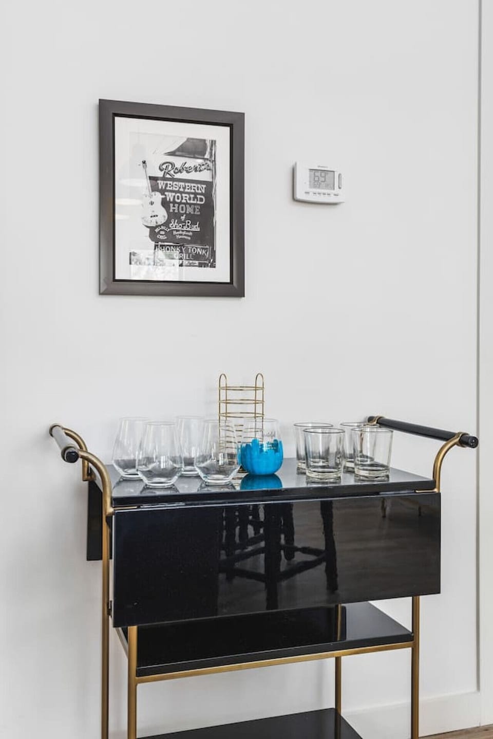 Thoughtful details and decor throughout this brand new condo in the heart of Music City. Enjoy a cocktail on the private patio overlooking Music Row.