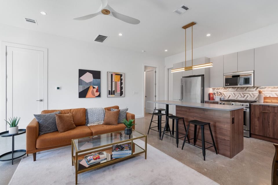 Airy, open living space designed for comfort and connection.