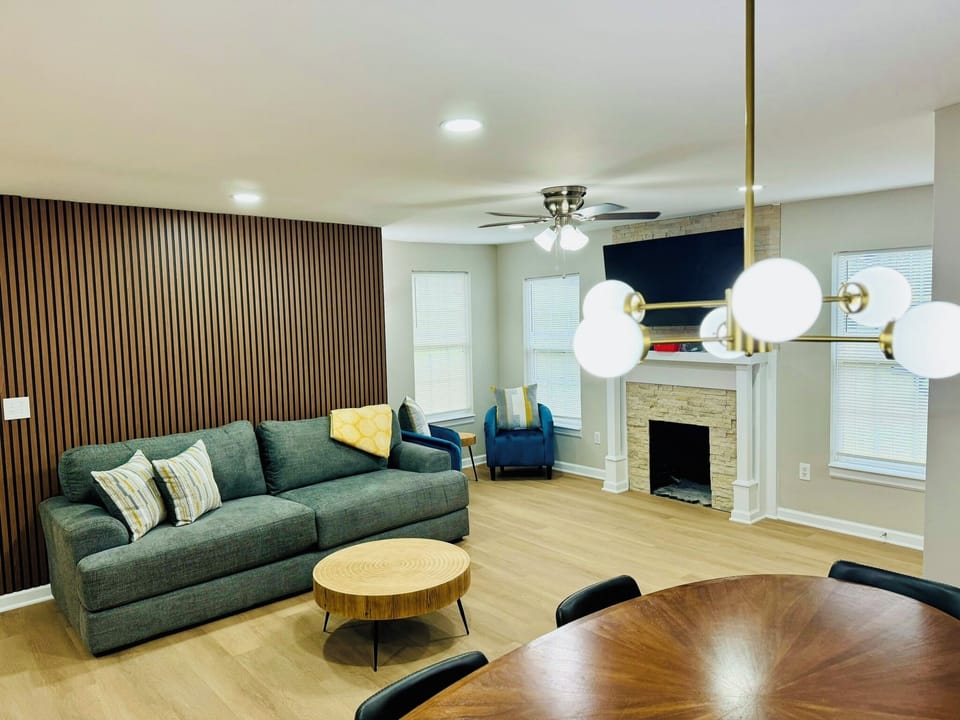 Open Concept Living Room 