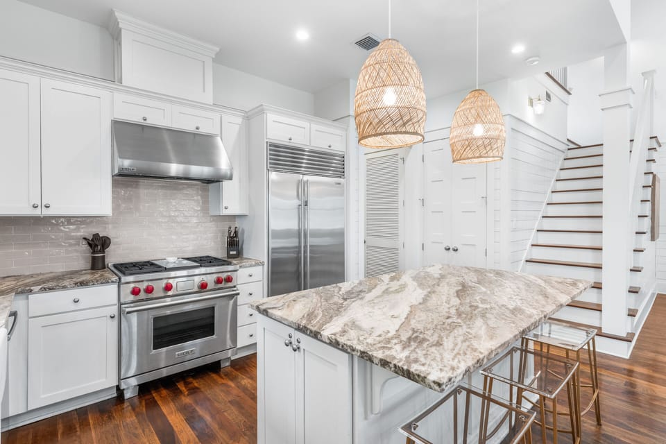 Enjoy cooking a homemade meal in this beautiful big open kitchen