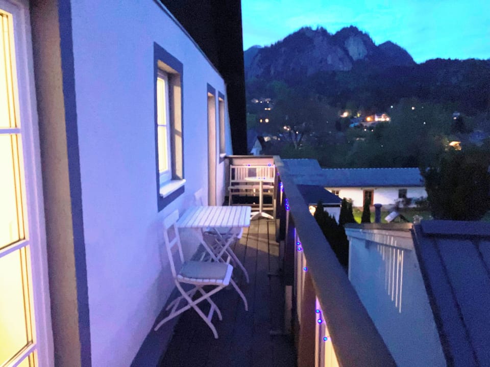Evening balcony