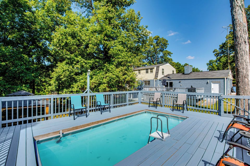 East Point Vacation Rental | 5BR | 3.5BA | 3,200 Sq Ft | Stairs Required