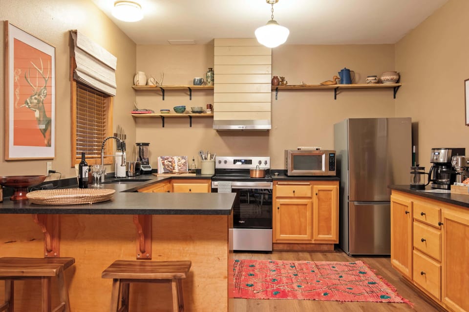 Cook delicious meal from the comfort of your gourmet kitchen