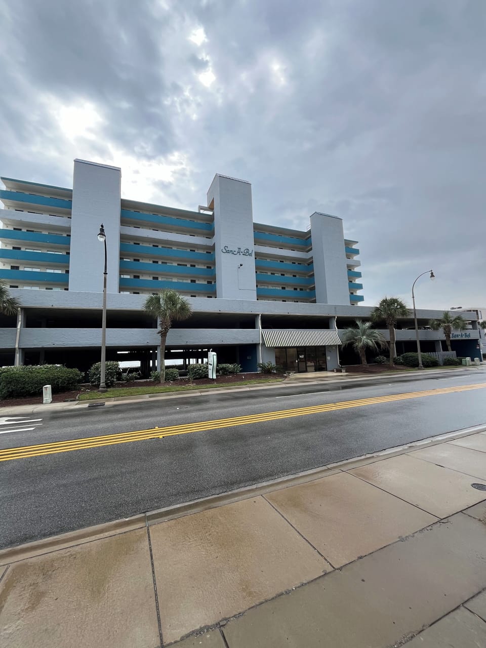Front of building