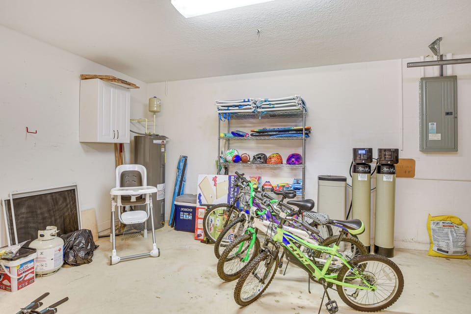 Garage | Beach Chairs | Sand Toys | Bicycles & Helmets