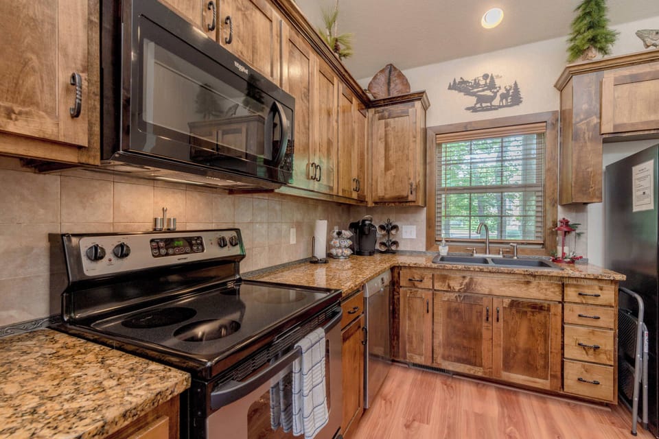 Fully equipped kitchen