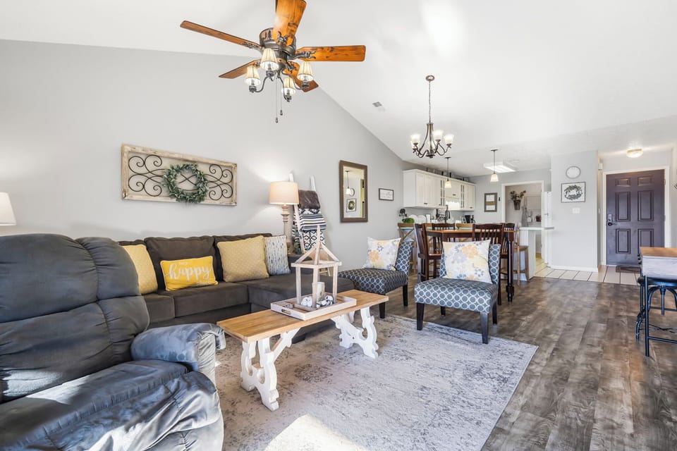 Living and dining area