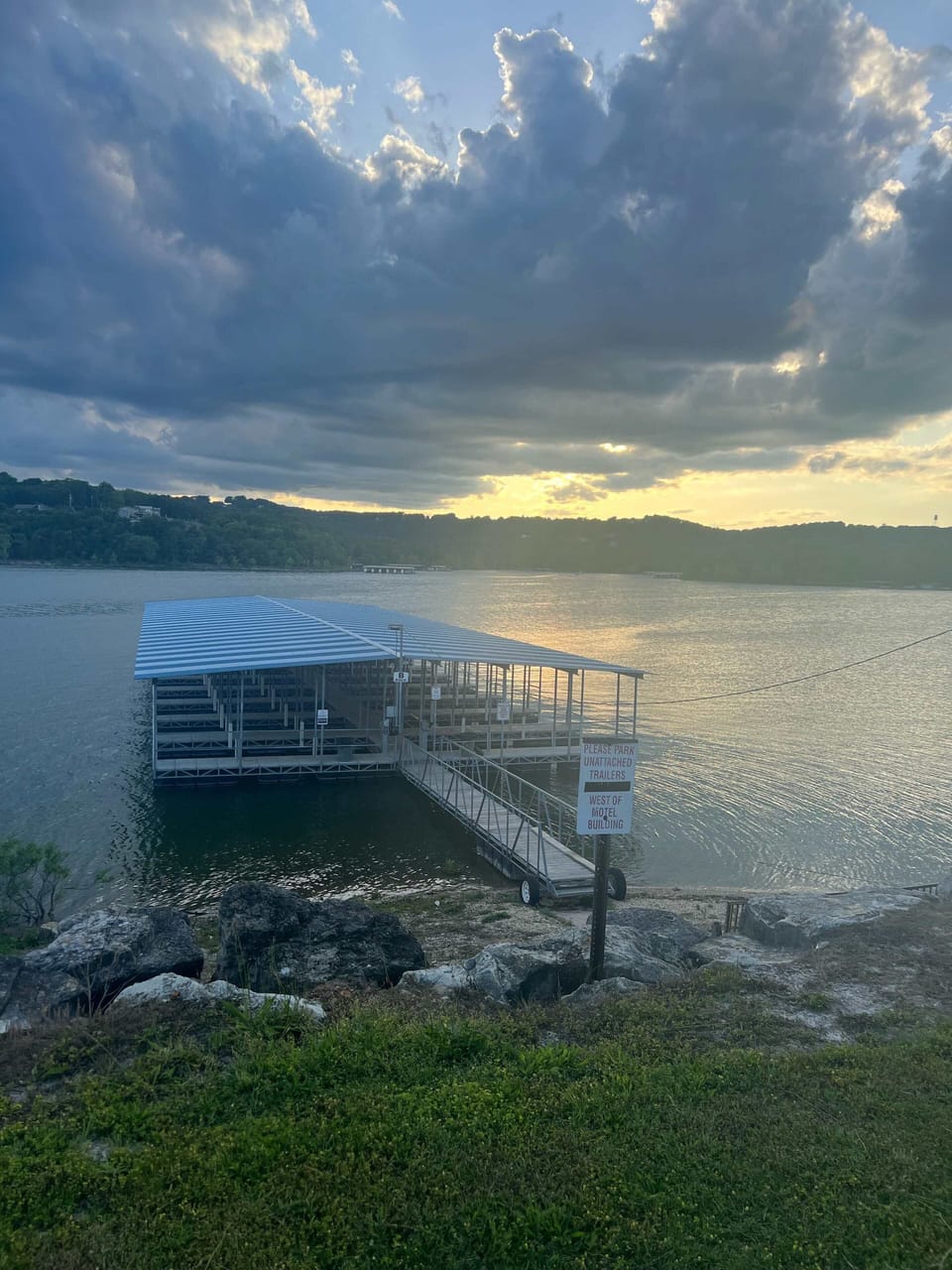 Boat Slips for rent from the resort.