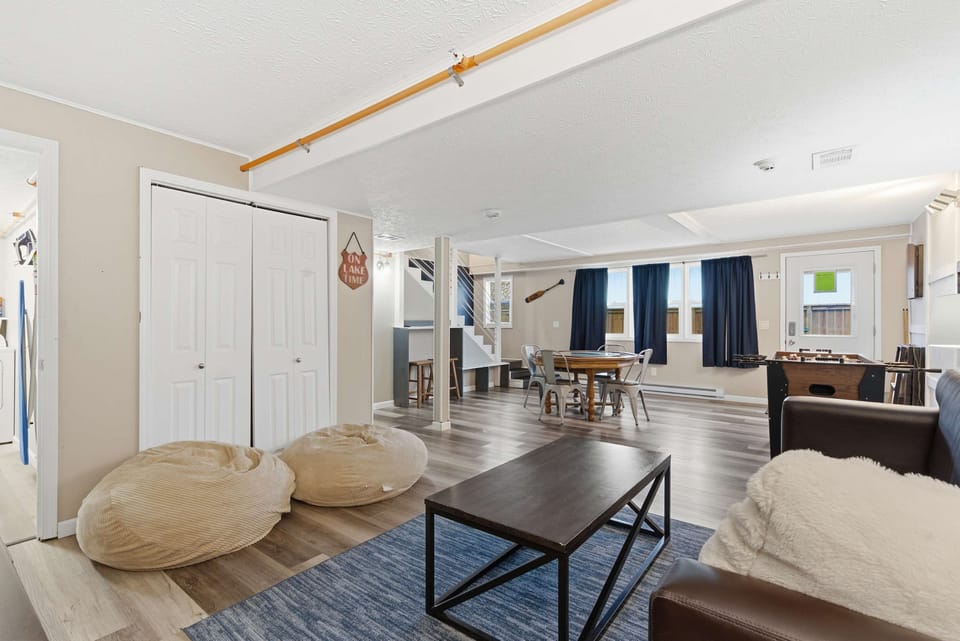 Unleash your competitive side or kick back & relax on the lower level