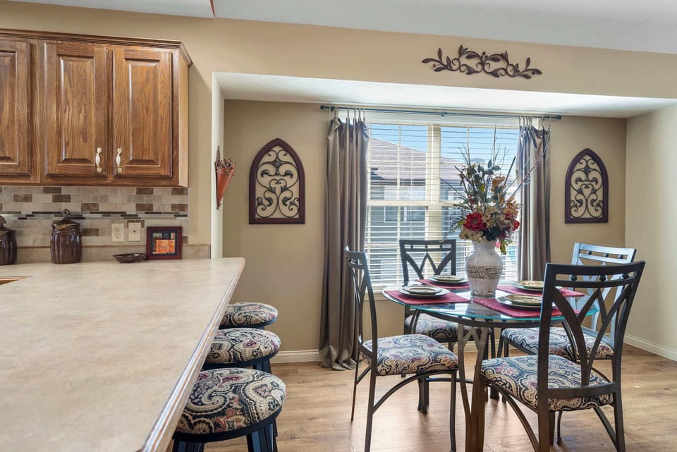 Dining room table fit for 4