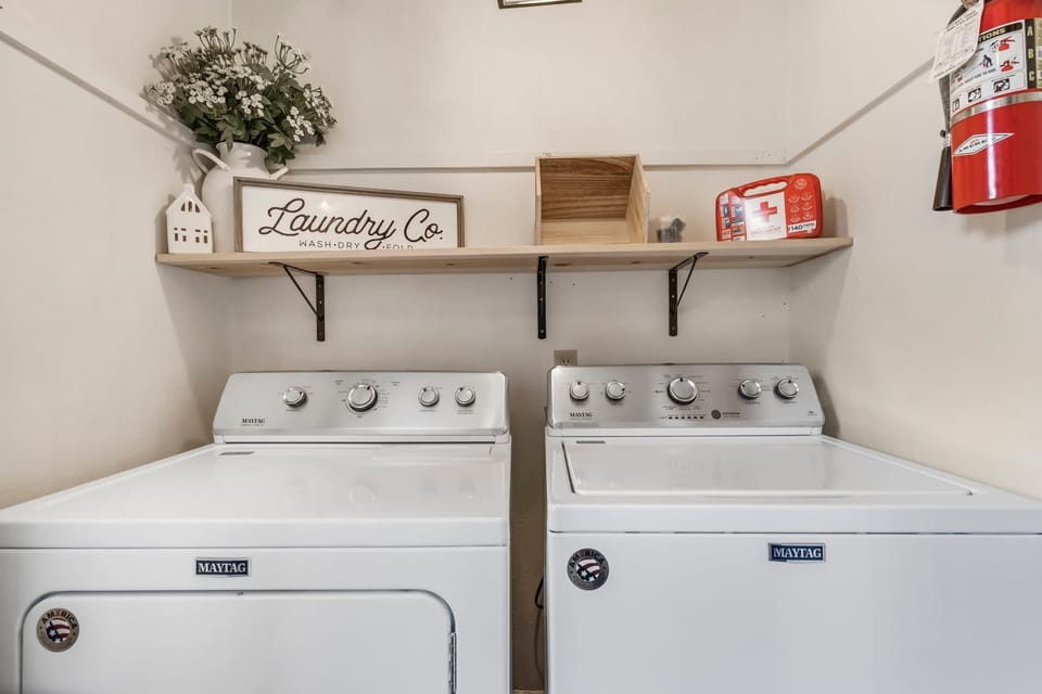 Laundry area