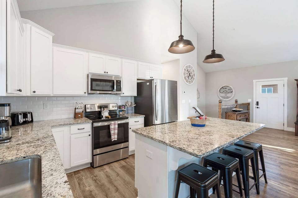 Fully equipped kitchen