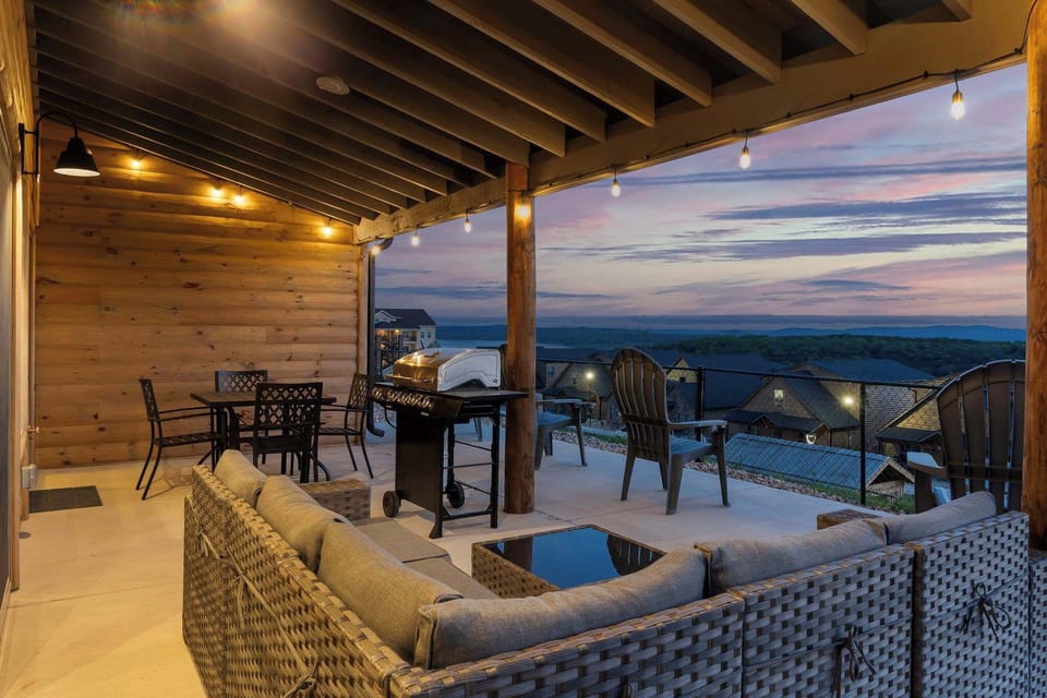 Step out onto the patio & soak in the sweeping, stunning views