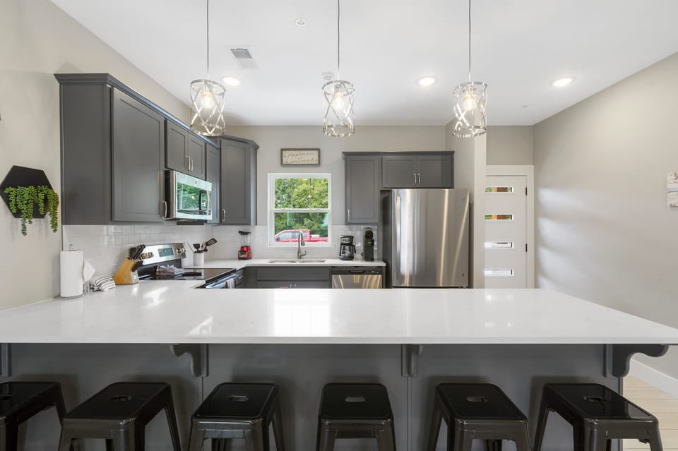 Fully equipped kitchen