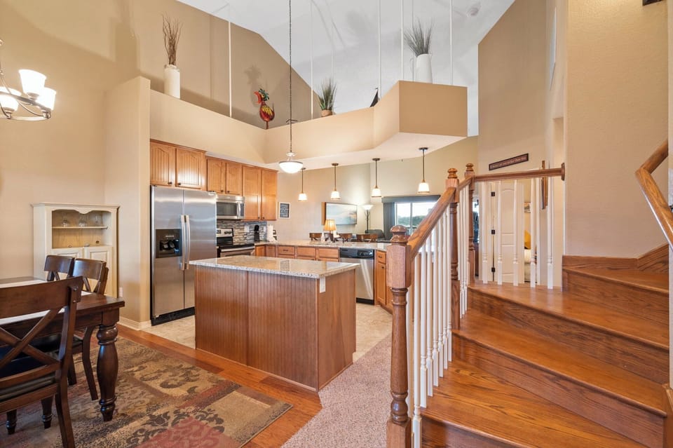 Fully equipped kitchen