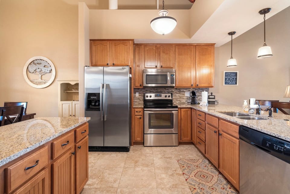 Fully equipped kitchen